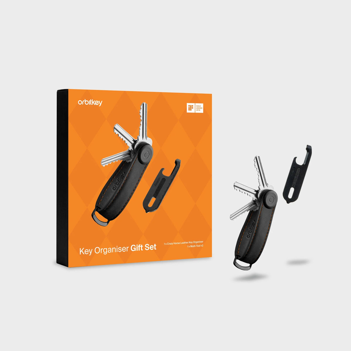 Key Organizer Crazy Horse + Multi-Tool v2 Set