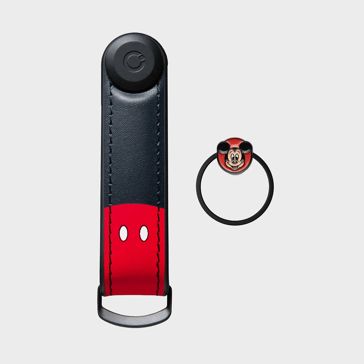 Disney | Orbitkey Mickey Mouse Hybrid Leather Key Organizer + Ring v2 Kit